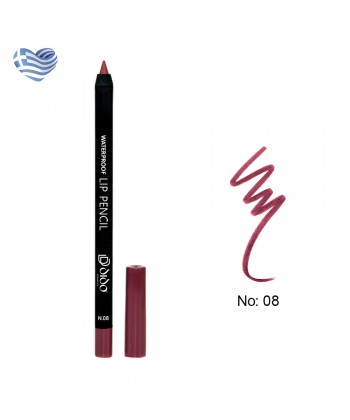 Waterproof Lip Pencil No: 08 (1,4gr) Waterproof Lip Pencil No: 08 (1,4gr)