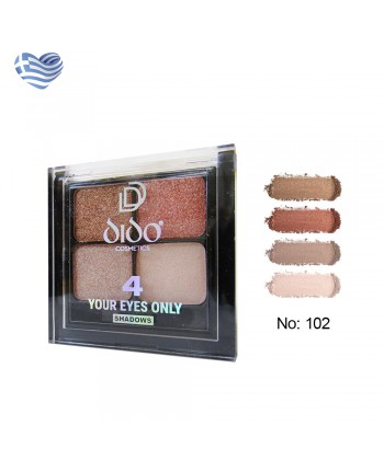 Wet & Dry Eyeshadows "4 your eyes only" No: 102 (7gr) Wet & Dry Eyeshadows "4 your eyes only" No: 102 (7gr)
