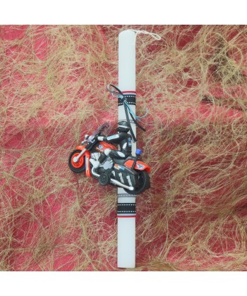 Λαμπάδα για Αγόρι με Μηχανή  