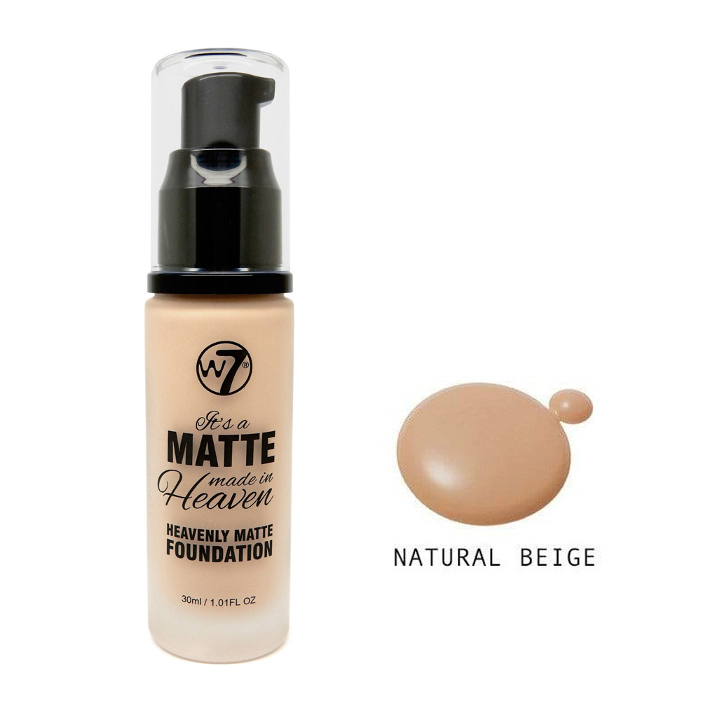 Matte Made In Heaven Foundation "Natural Beige" (30gr)