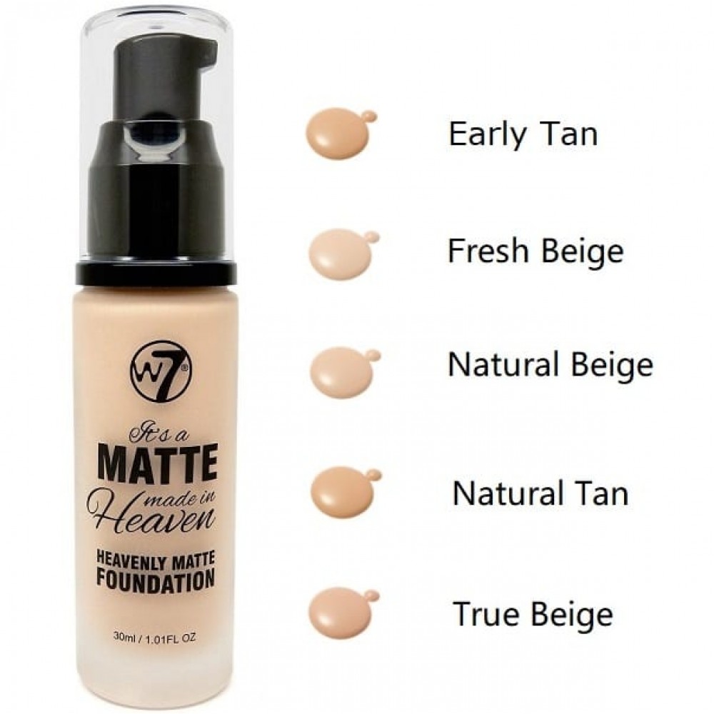 Matte Made In Heaven Foundation "Natural Beige" (30gr)