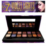 W7 Eye Colour Palette Violet Lights - W7 Cosmetics (14gr)