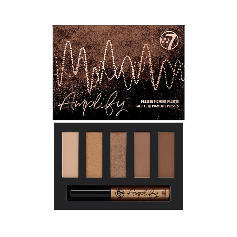 W7 Amplify Pressed Pigment Palette - Knockout