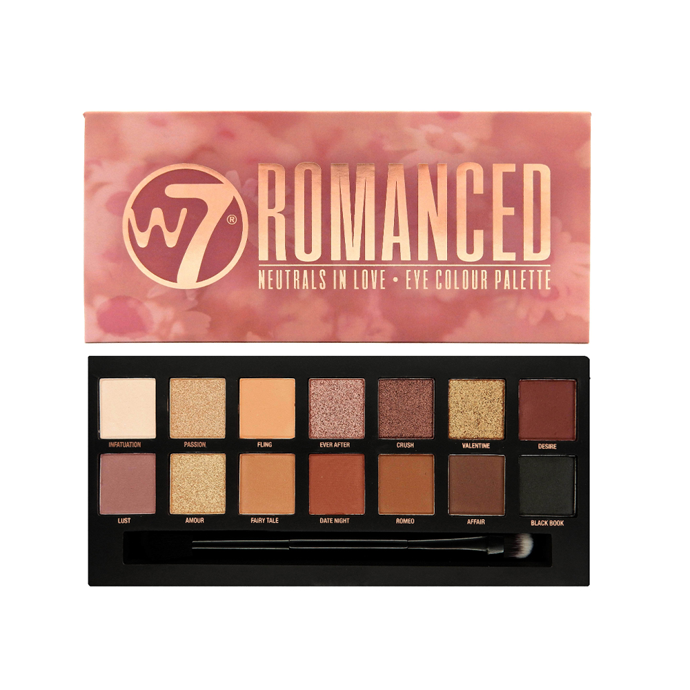 W7 Romanced Eyeshadow Palette Natural's in love