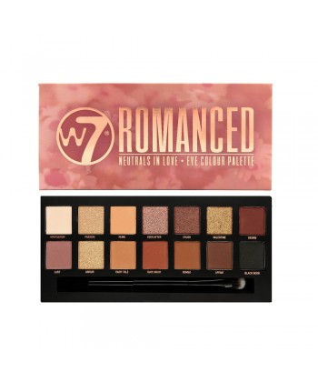 W7 Romanced Eyeshadow Palette Natural's in love