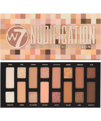 W7 Nudification Eyeshadow Palette (12gr)