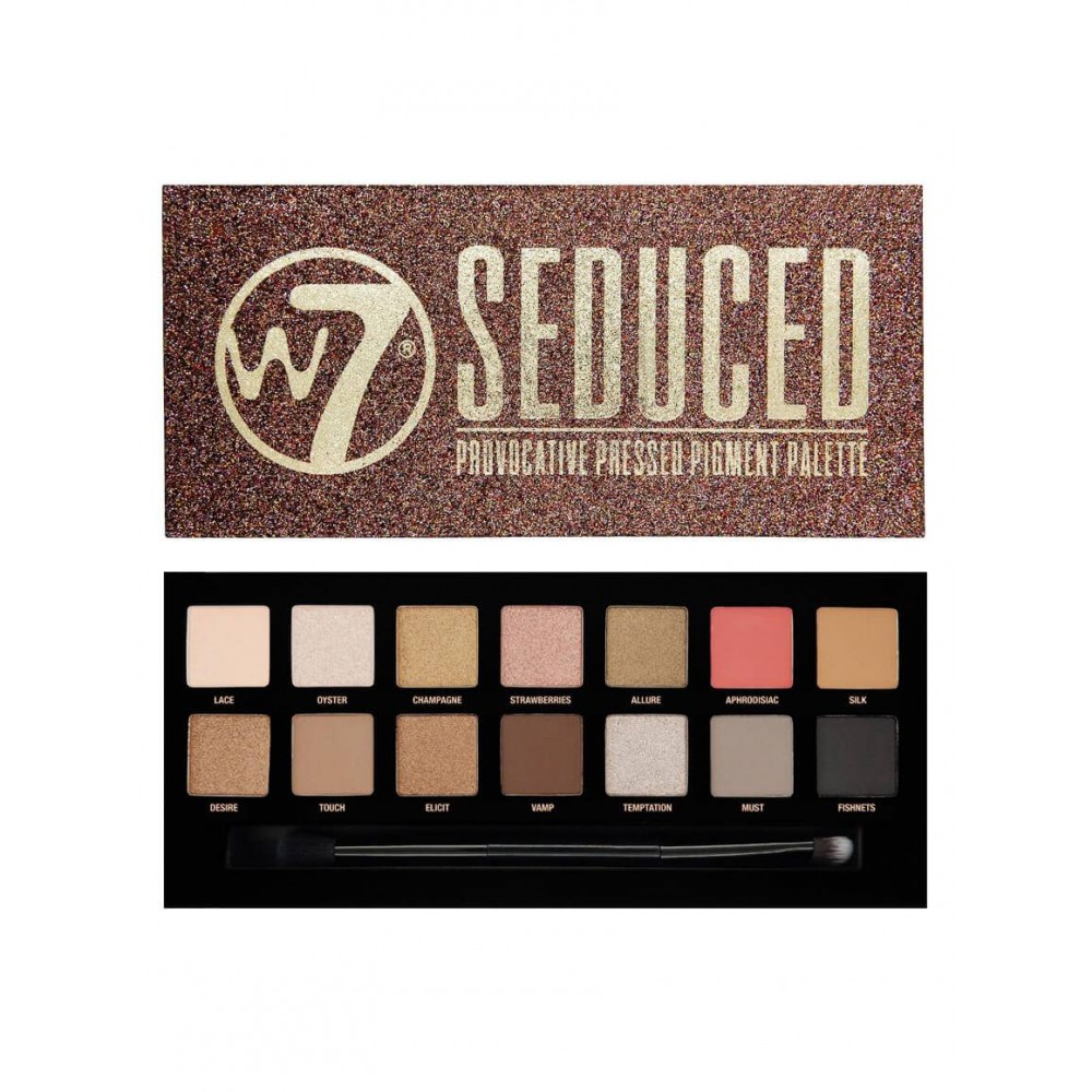 W7 Seduced Pressed Pigment Palette (11.2gr)