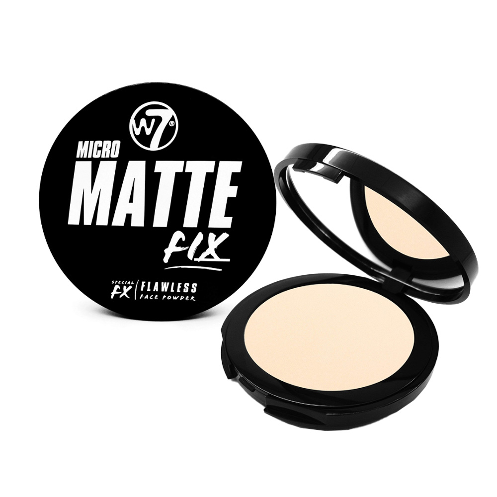 W7 Micro Matte Fix Flawless Face Powder "Fair" (6gr)