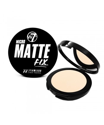 W7 Micro Matte Fix Flawless Face Powder "Fair" (6gr)