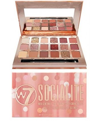W7 Socialite Eyeshadow Palette (17gr) W7 Socialite Eyeshadow Palette (17gr)
