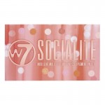 W7 Socialite Eyeshadow Palette (17gr)