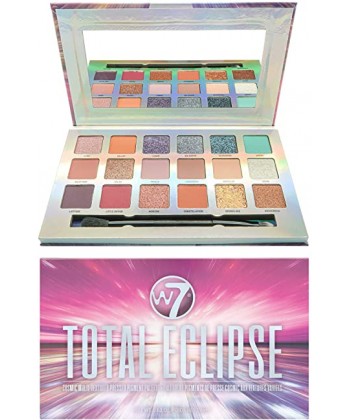W7 Total Eclipse Pressed Pigment Eye Palette (18gr) W7 Total Eclipse Pressed Pigment Eye Palette (18gr)