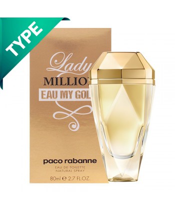 Lady Million Eau My Gold - Paco Rabanne (Type)