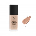 Golden Rose Up To 24 Hours Stay Foundation SPF15 No 14 (35ml)