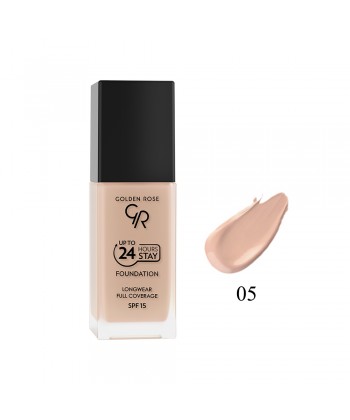 Golden Rose Up To 24 Hours Stay Foundation SPF15 No 05 (35ml)