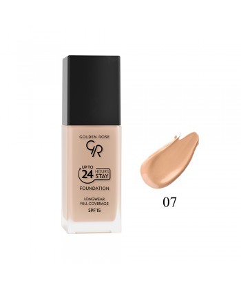 Golden Rose Up To 24 Hours Stay Foundation SPF15 No 07 (35ml)