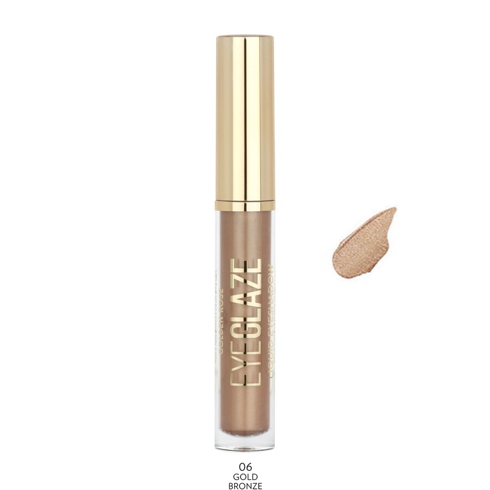 Golden Rose Eye Glaze Liquid Eyeshadow 06 Gold Bronze (3.5ml)