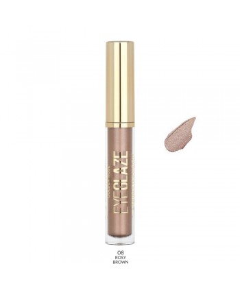 Golden Rose Eye Glaze Liquid Eyeshadow 08 Rosy Brown (3.5ml)