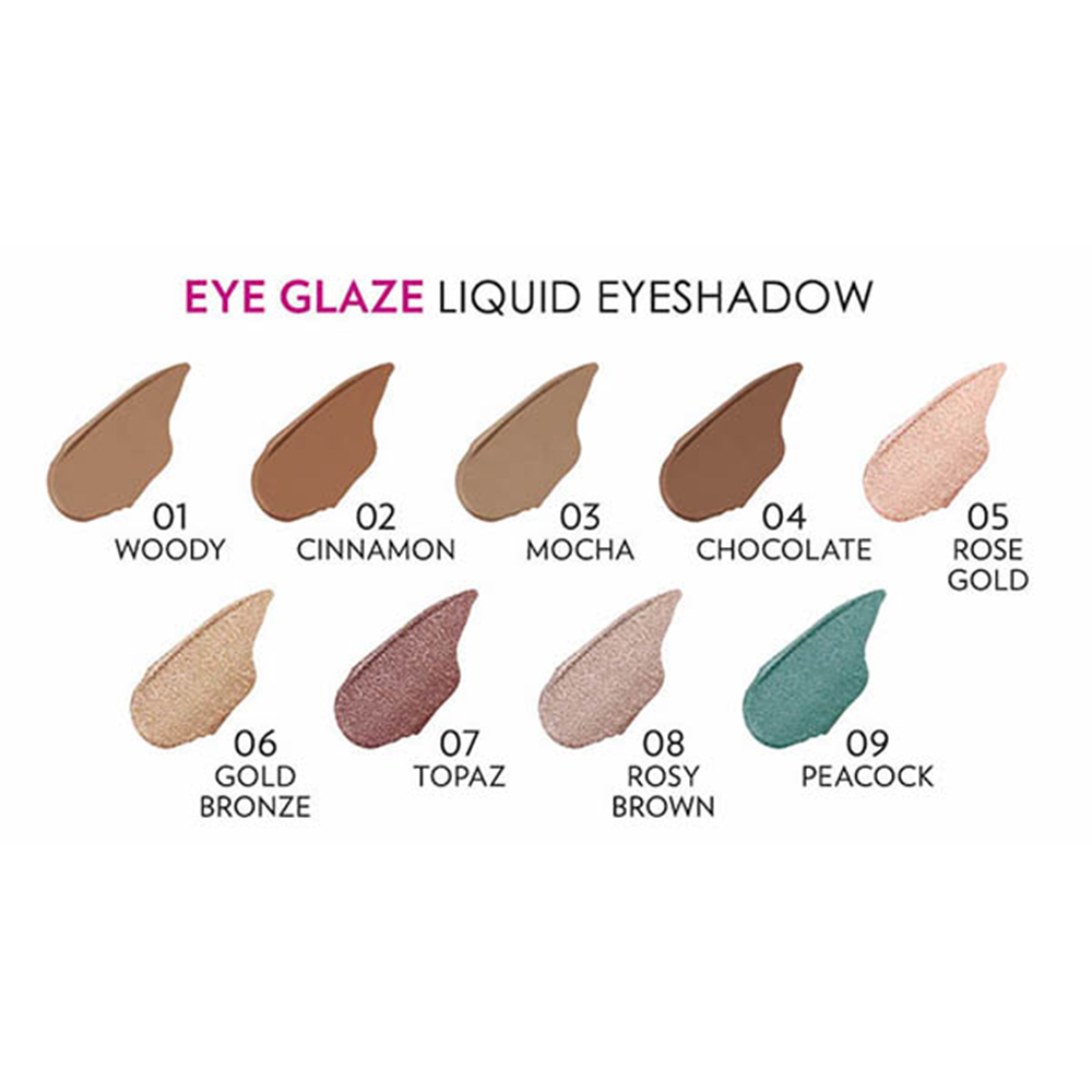 Golden Rose Eye Glaze Liquid Eyeshadow 01 Woody (3.5ml)