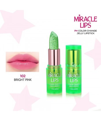 Miracle Lips Color Change Jelly Lipstick 102 "Bright Pink" (3,70gr) Miracle Lips Color Change Jelly Lipstick 102 "Bright Pink" (3,70gr)