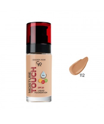 Golden Rose Moisture Touch Liquid Foundation SPF20 No:112 (30ml)