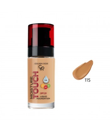 Golden Rose Moisture Touch Liquid Foundation SPF20 No:115 (30ml)