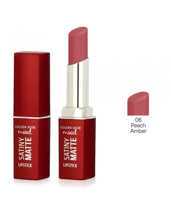 Mood Satiny Matte Lipstick GR 06 PEACH AMBER (3,50 gr)