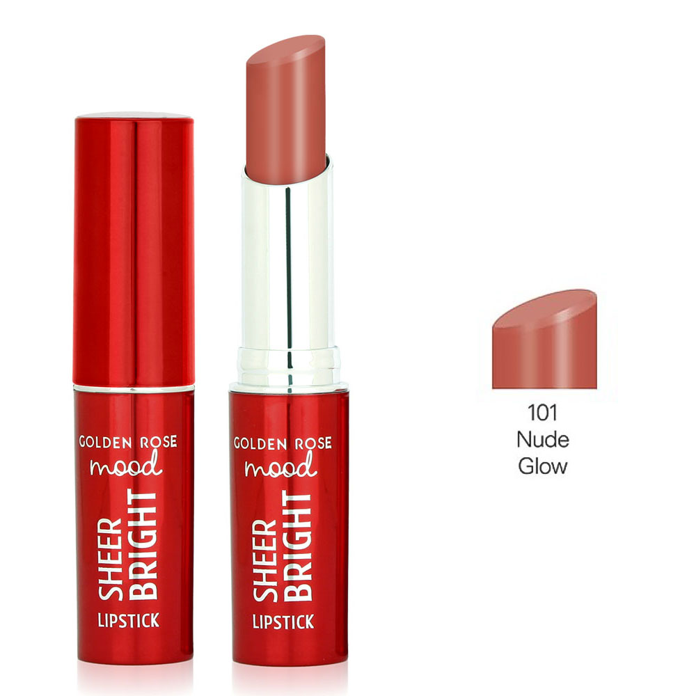 Mood Sheer Bright Lipsick GR 101 NUDE GLOW (3,30 gr) Mood Sheer Bright Lipsick GR 101 NUDE GLOW (3,30 gr)