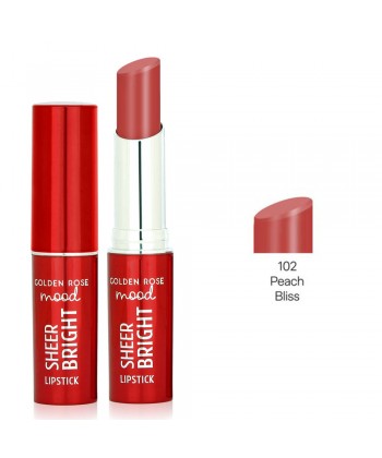 Mood Sheer Bright Lipsick GR 102 PEACH BLISS (3,30 gr)