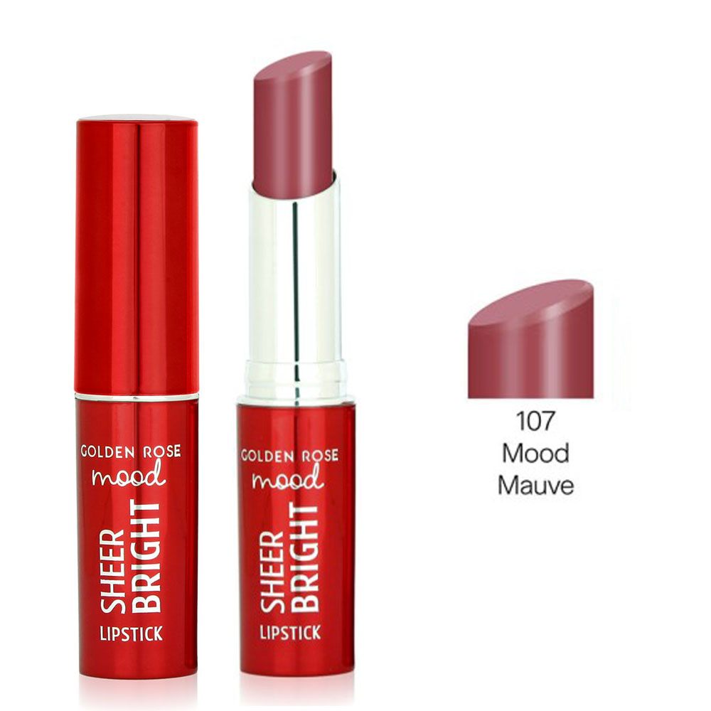 Mood Sheer Bright Lipsick GR 107 MOOD MAUVE (3,30 gr) Mood Sheer Bright Lipsick GR 107 MOOD MAUVE (3,30 gr)