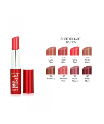Mood Sheer Bright Lipsick GR 101 NUDE GLOW (3,30 gr)