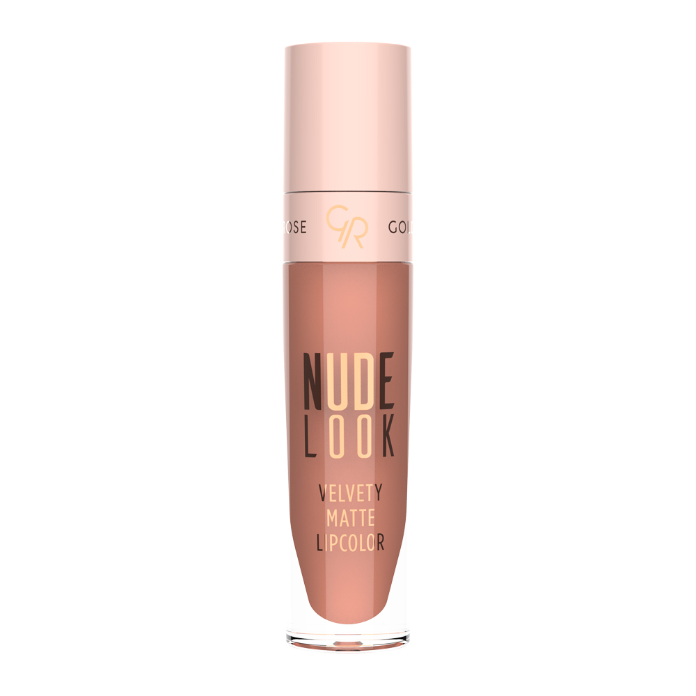 Golden Rose Nude Look Velvety Matte Lipcolor 02 Peachy Nude (5.5gr)