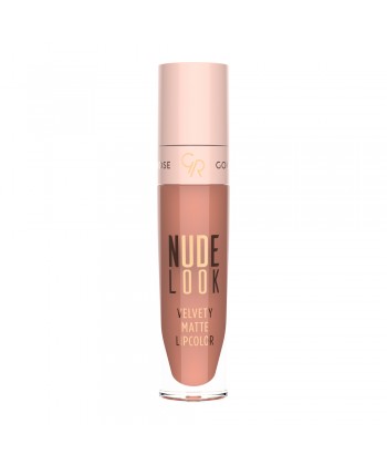 Golden Rose Nude Look Velvety Matte Lipcolor 02 Peachy Nude (5.5gr)