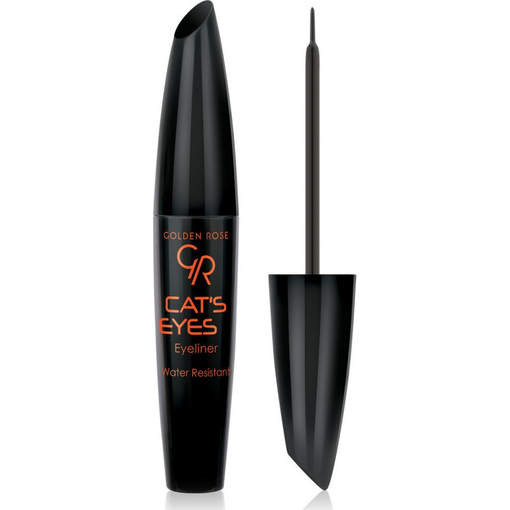 Golden Rose Cats Eyes Eyeliner Matte Black Intense  (6gr)