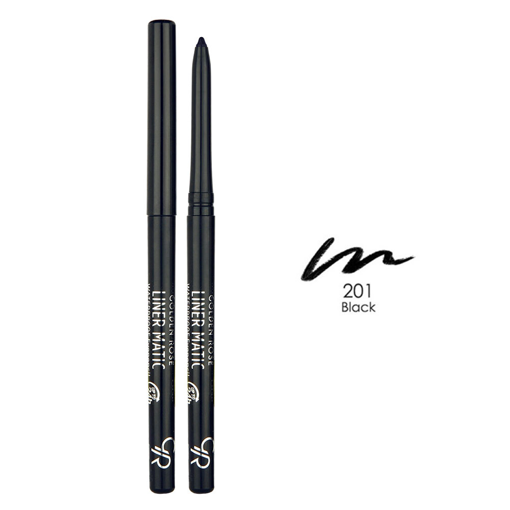 LINER MATIC WATERPROOF EYEPENCIL GR 201 BLACK (0,35gr)