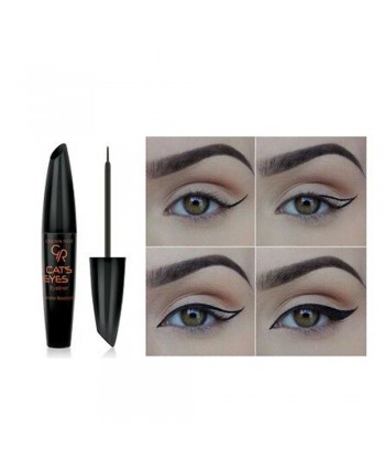Golden Rose Cats Eyes Eyeliner Matte Black Intense  (6gr)