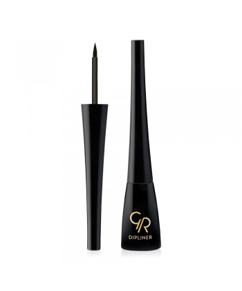 Golden Rose Dipliner Liquid Eyeliner Black (5gr)