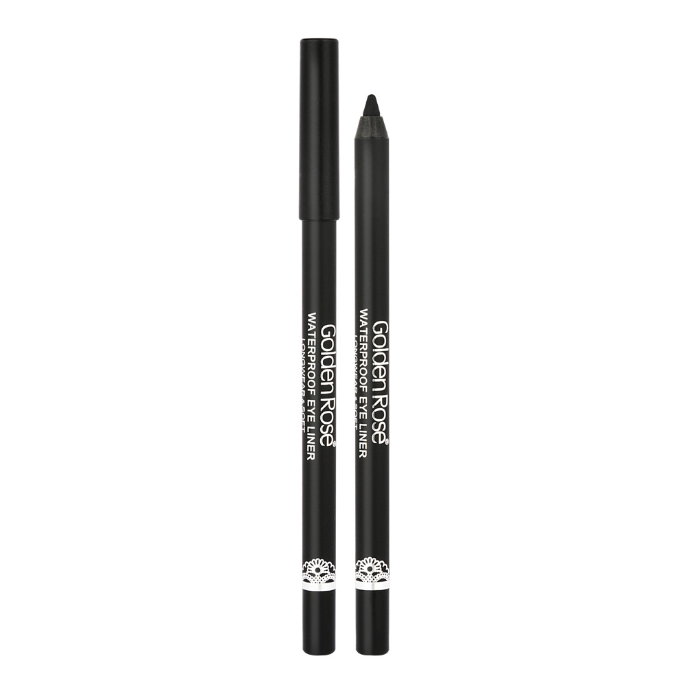 Golden Rose Waterproof Eyeliner Longwear & Soft "Ultra Black" (1,5gr)