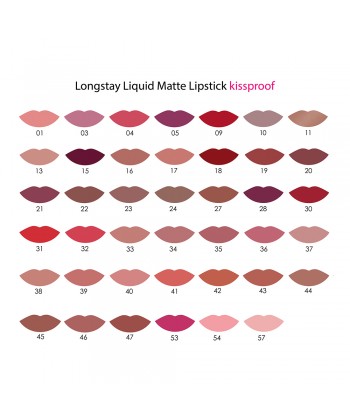 Golden Rose Longstay Liquid Matte Lipstick Kissproof 45 (5,5gr) Golden Rose Longstay Liquid Matte Lipstick Kissproof 45 (5,5gr)
