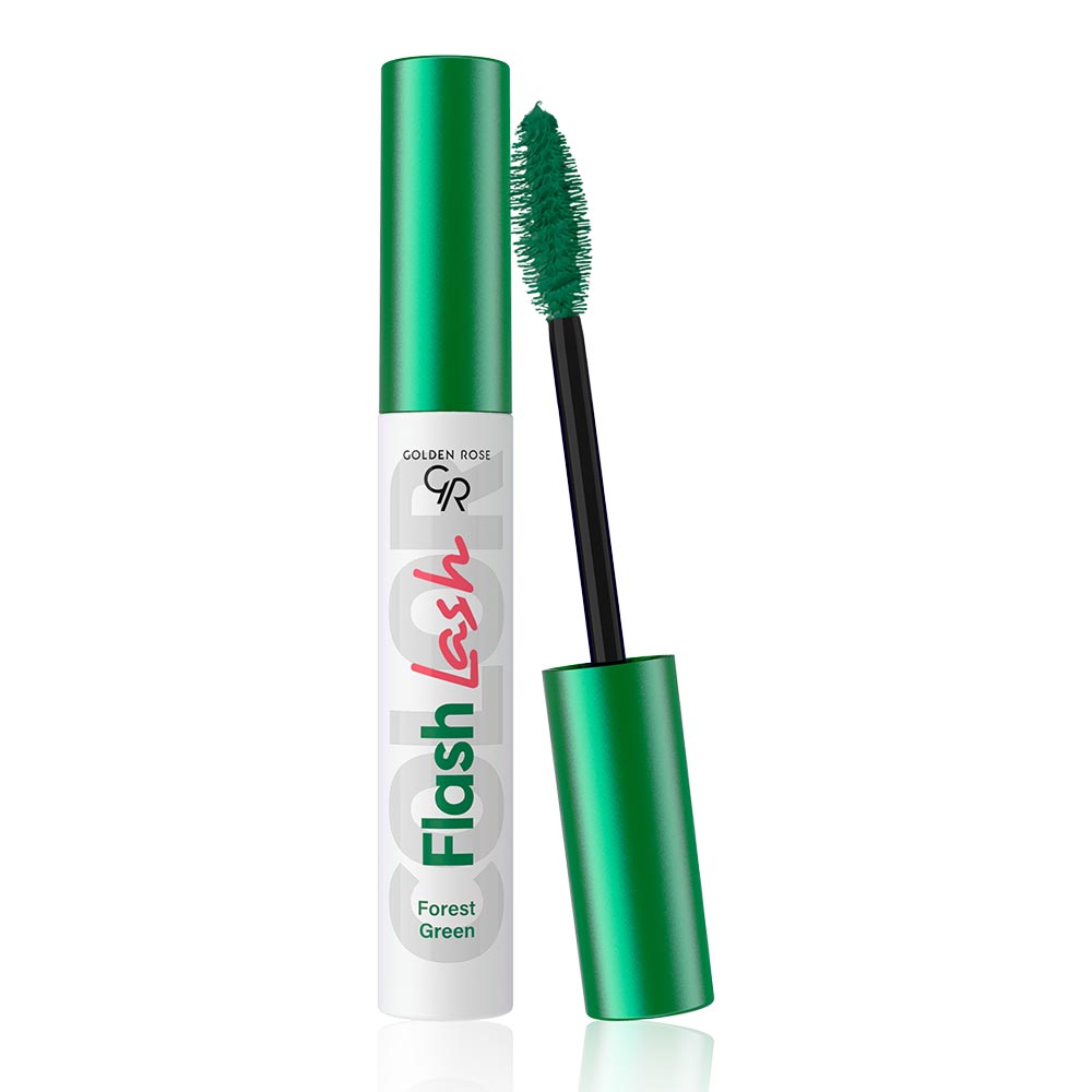 Golden Rose Flash Lash Colored Mascara "02 Forest Green" (9ml)