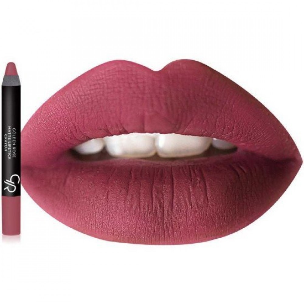 Golden Rose Matte Lipstick Crayon 08 (3.5gr)