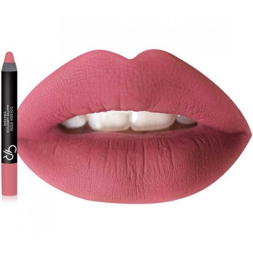 Golden Rose Matte Lipstick Crayon 12 (3.5gr)