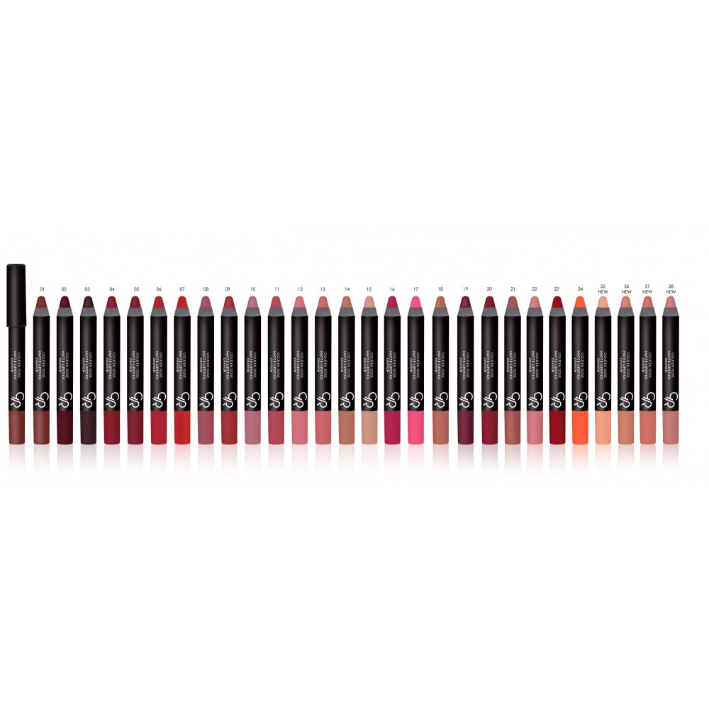 Golden Rose Matte Lipstick Crayon 10 (3.5gr)