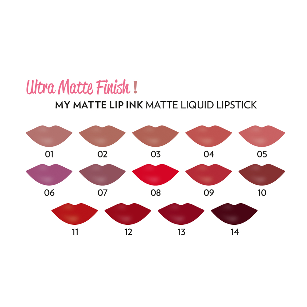 Golden Rose My Matte Lip Ink 09 (5gr)