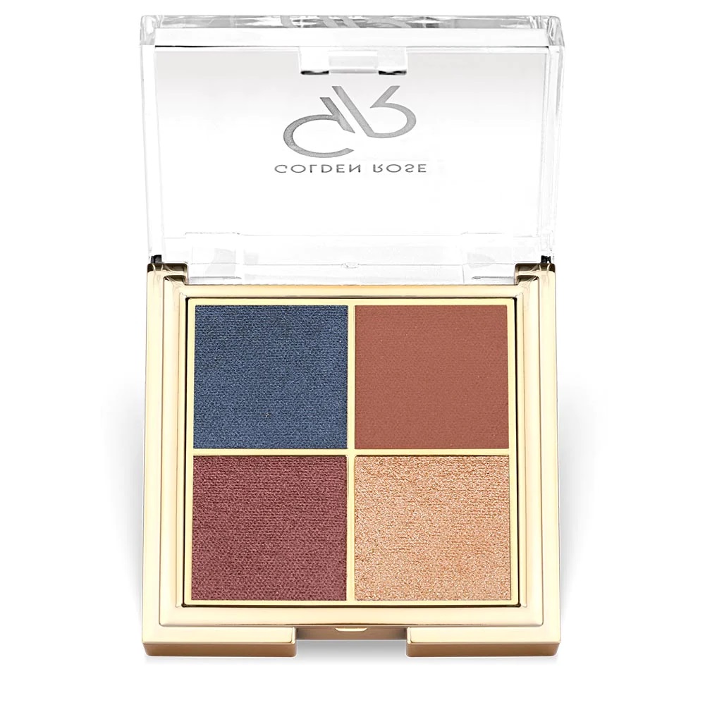 QUATTRO EYESHADOW PALETTE "03 Blue Charm" (8,80gr)