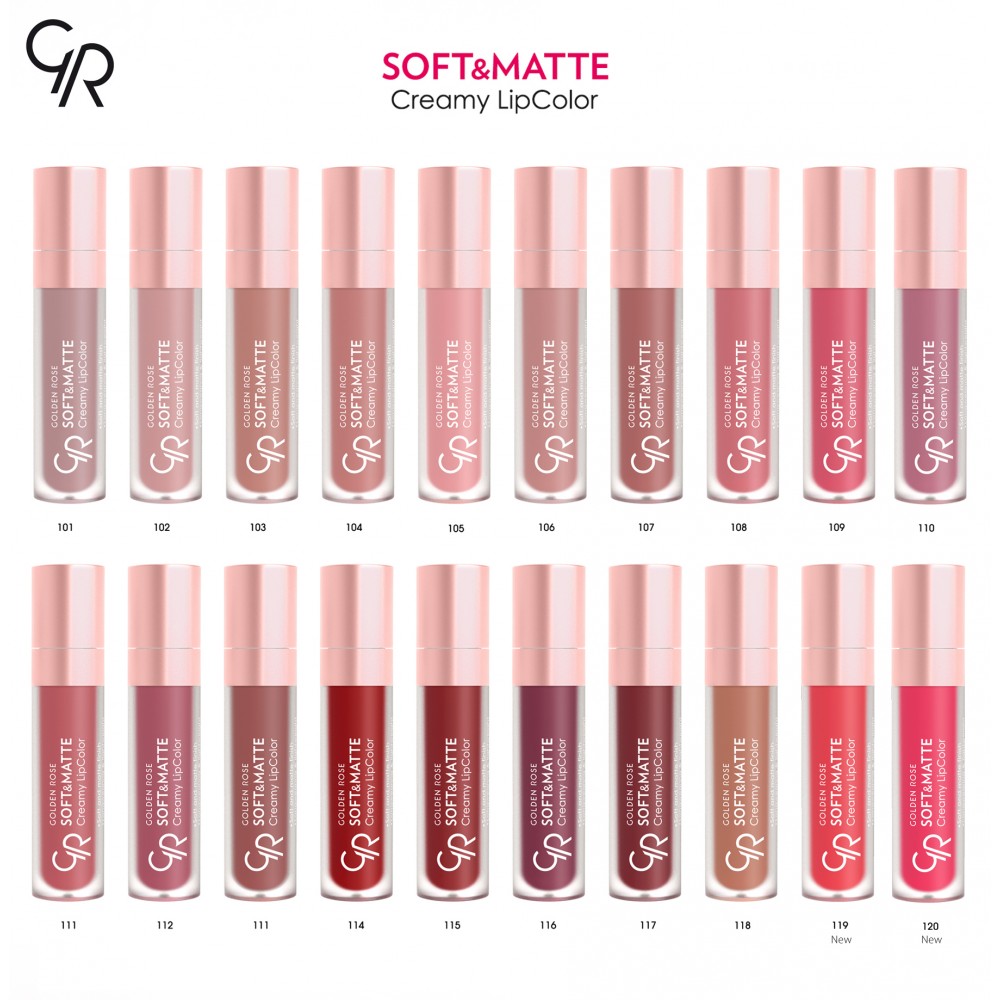 Golden Rose Soft & Matte Creamy LipColor 106 (5.5gr)