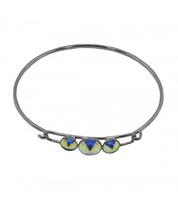 Malu Βijoux - Bali Χειροπέδα από Τιτάνιο με Πέτρες Swarovski (Aurora Boreale) Malu Βijoux - Bali Χειροπέδα από Τιτάνιο με Πέτρες Swarovski (Aurora Boreale)