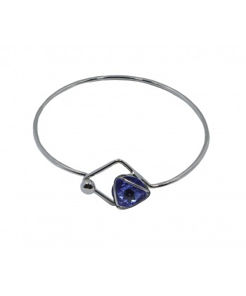Malu Βijoux - Χειροπέδα από Τιτάνιο με Πέτρα Swarovski (Sapphire) Malu Βijoux - Χειροπέδα από Τιτάνιο με Πέτρα Swarovski (Sapphire)