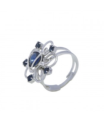 Malu Βijoux - Δαχτυλίδι Από Τιτάνιο Με Πέτρες Swarovski "Beatrix" (Montana)  Malu Βijoux - Δαχτυλίδι Από Τιτάνιο Με Πέτρες Swarovski "Beatrix" (Montana)