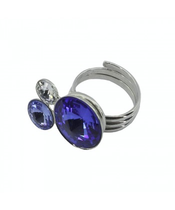 Malu Βijoux - Δαχτυλίδι από Τιτάνιο με Πέτρες Swarovski "Giunco" (Sapphire) Malu Βijoux - Δαχτυλίδι από Τιτάνιο με Πέτρες Swarovski "Giunco" (Sapphire)